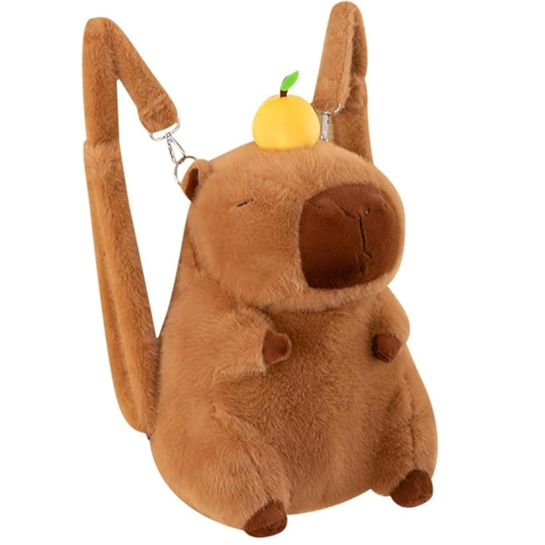 MOCHILA DE CAPIBARA ACOLCHADA